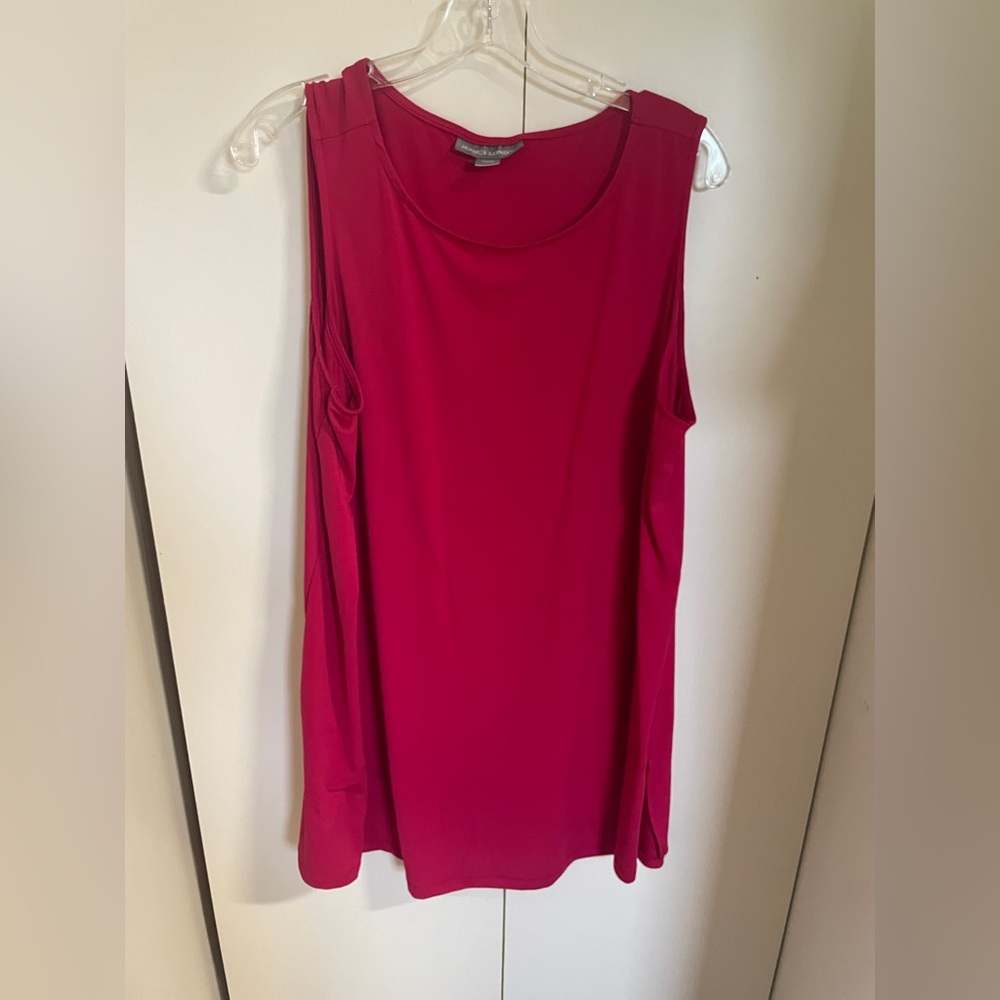 Jessica London Vibrant Red Tunic Top